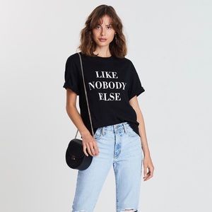 NOBODY DENIM Like Nobody Else Basic Oversized Tee